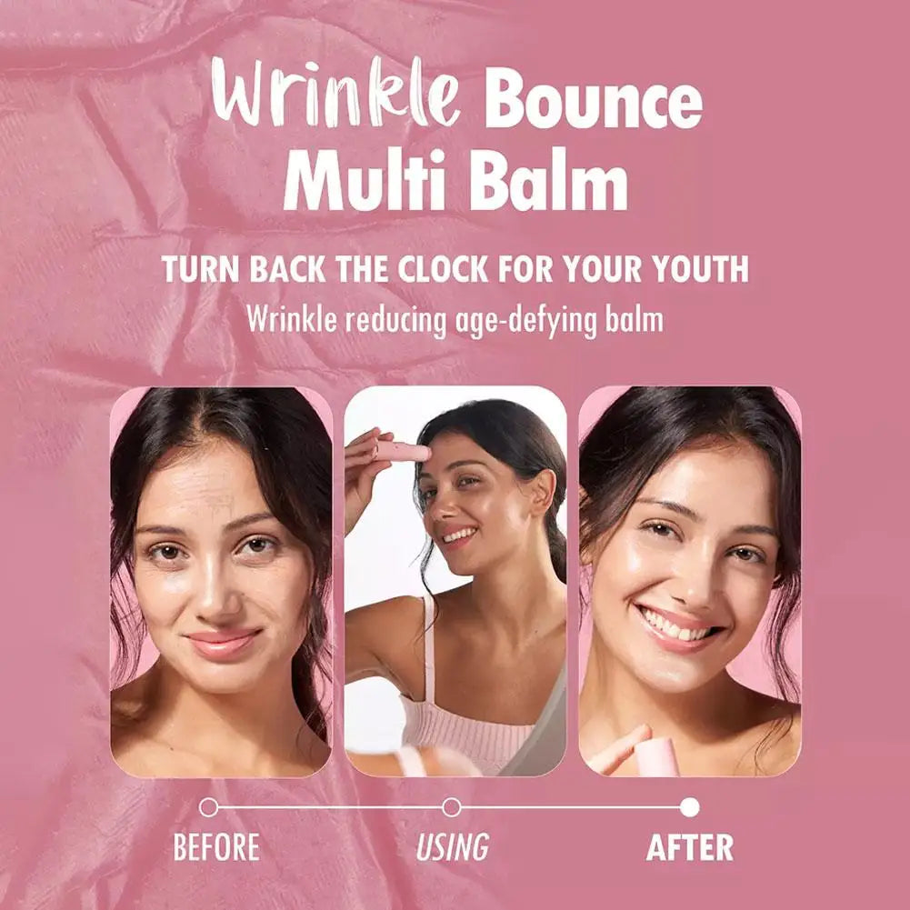 Collagen Bounce Balm Stick - Anti-Aging Moisturizing Wrinkle Treatment