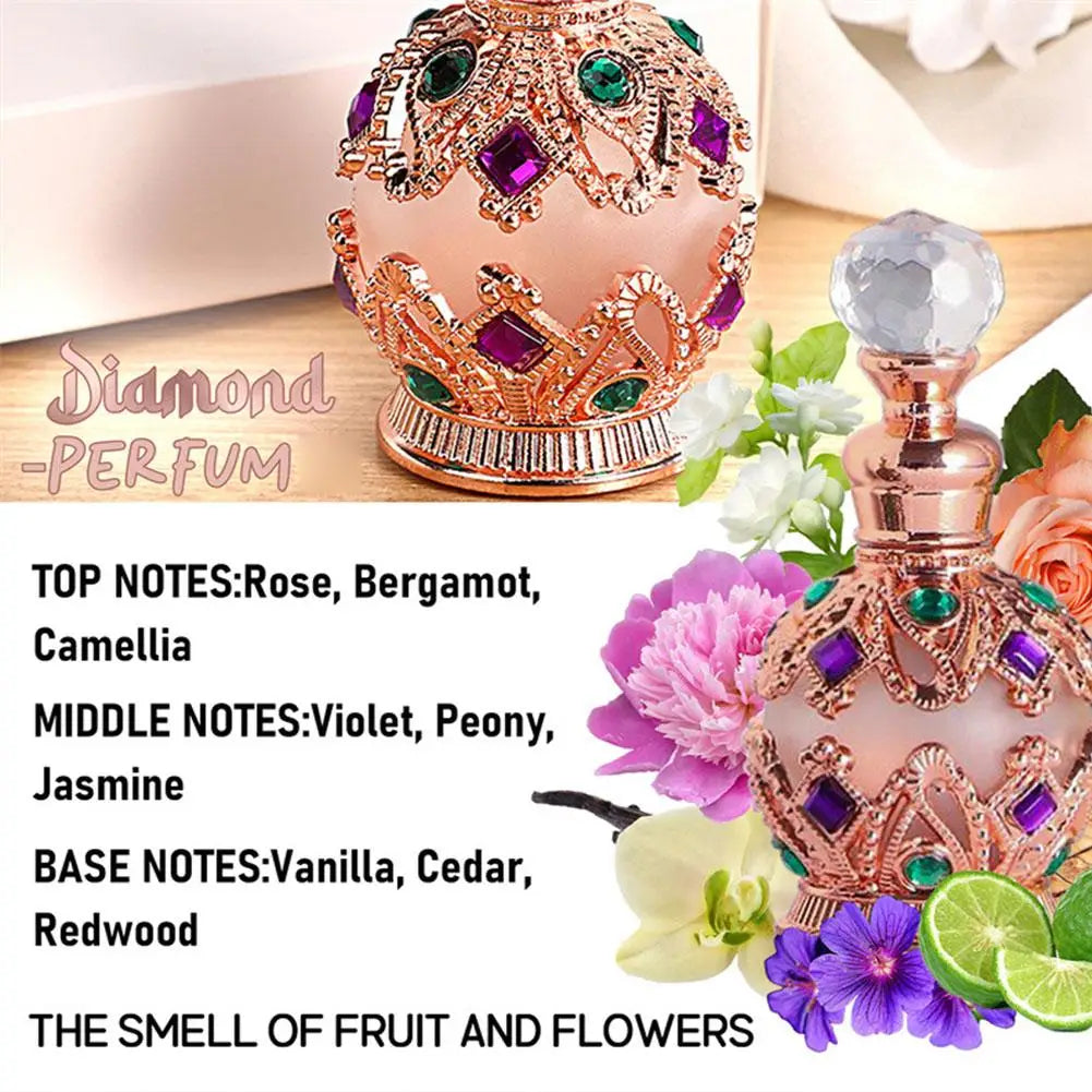 Exotic Arabian Perfume for Women - Rose, Jasmine & Vanilla Pheromone Fragrance