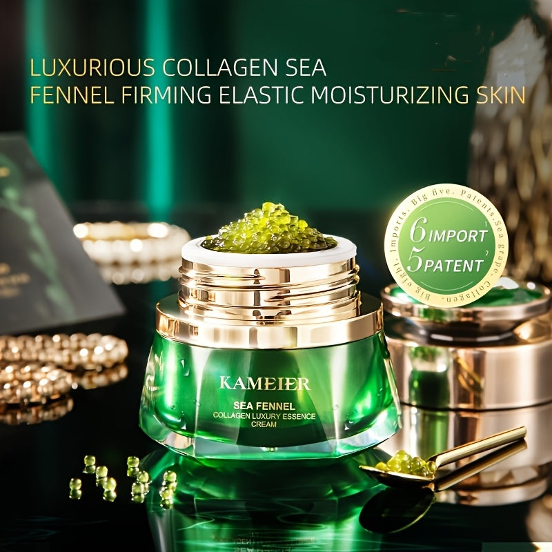 KAMEIER Sea Fennel Collagen Cream - Hypoallergenic Anti-Aging Moisturizer